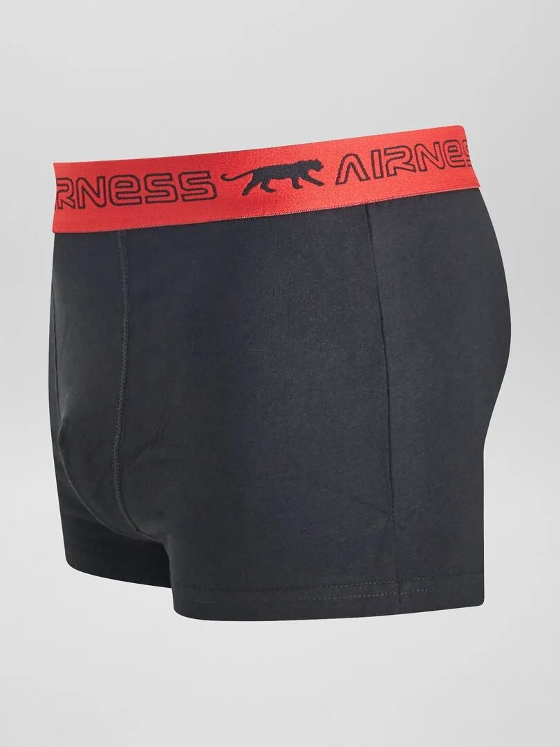PACK DE 3 BOXERS 'AIRNESS'  ROJO