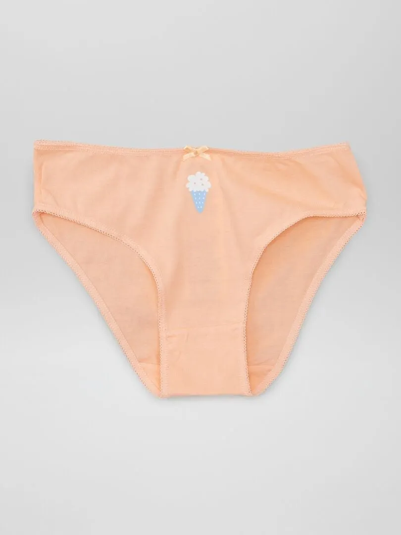 PACK DE 7 BRAGUITAS  NARANJA