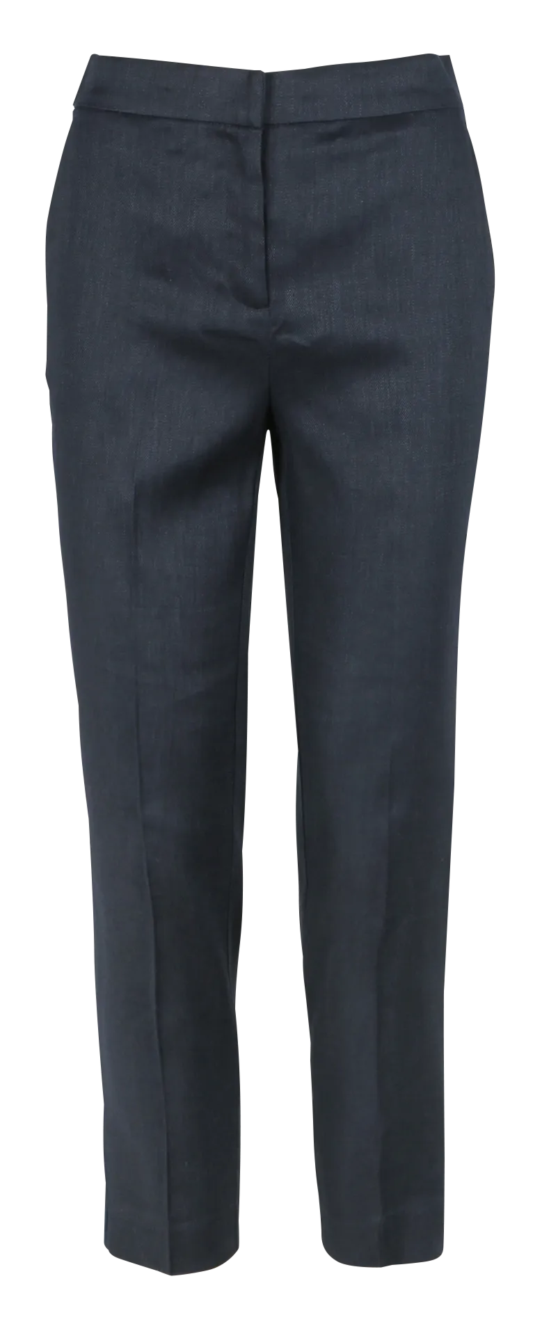 PALLAN  PANTALóN PITILLO DE MEZCLA DE LINO EN AZUL
