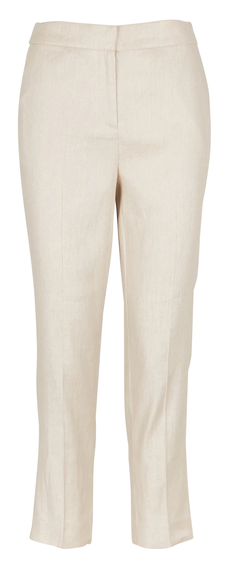 PALLAN  PANTALóN PITILLO DE MEZCLA DE LINO EN BEIGE