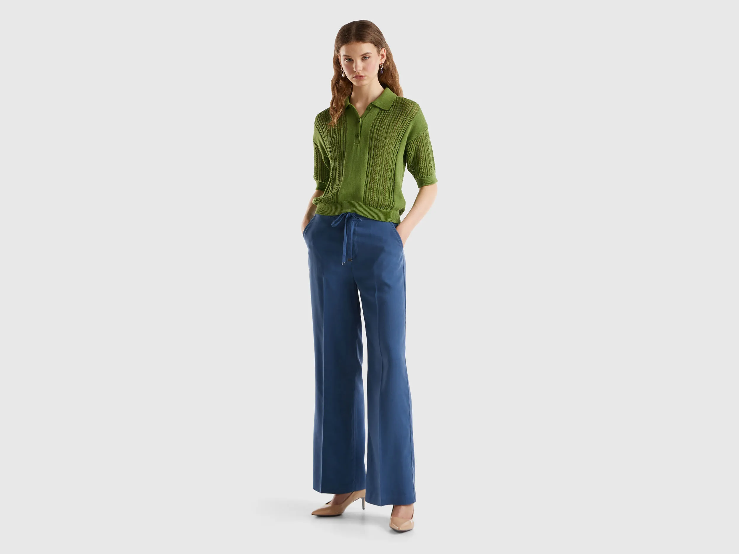 Pantalón de 100 % lyocell