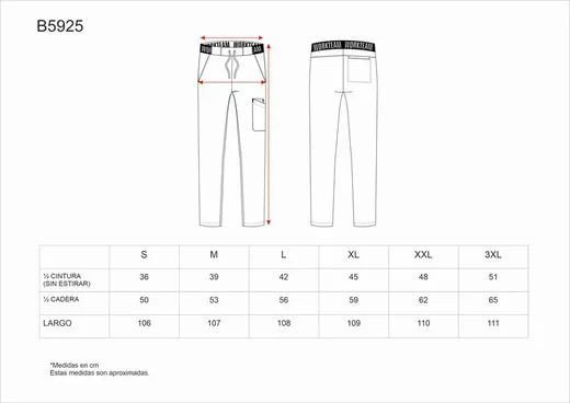 Pantalon de Servicios B5925 de la marca Workteam