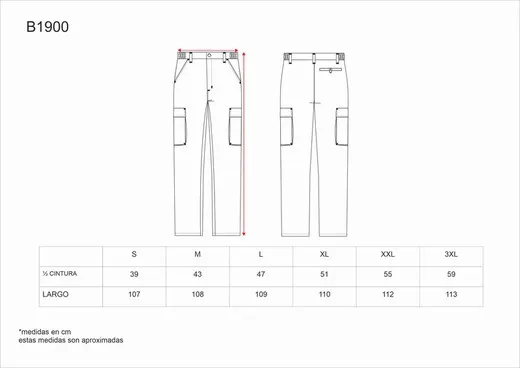 PANTALON marca WorkTeam