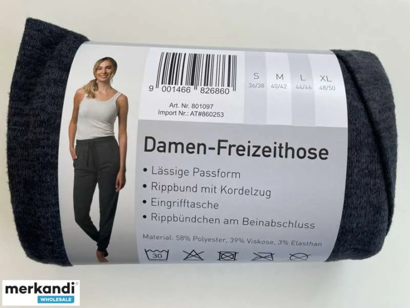 Pantalones de bienestar y ocio para mujer
