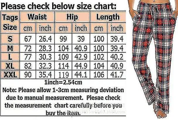 Pantalones de pijama para hombre con bolsillos, pantalones de pijama de franela suave a cuadros para hombres