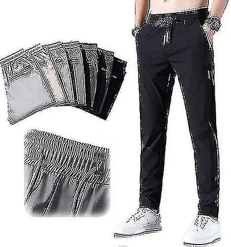 Pantalones elásticos de secado rápido para hombre