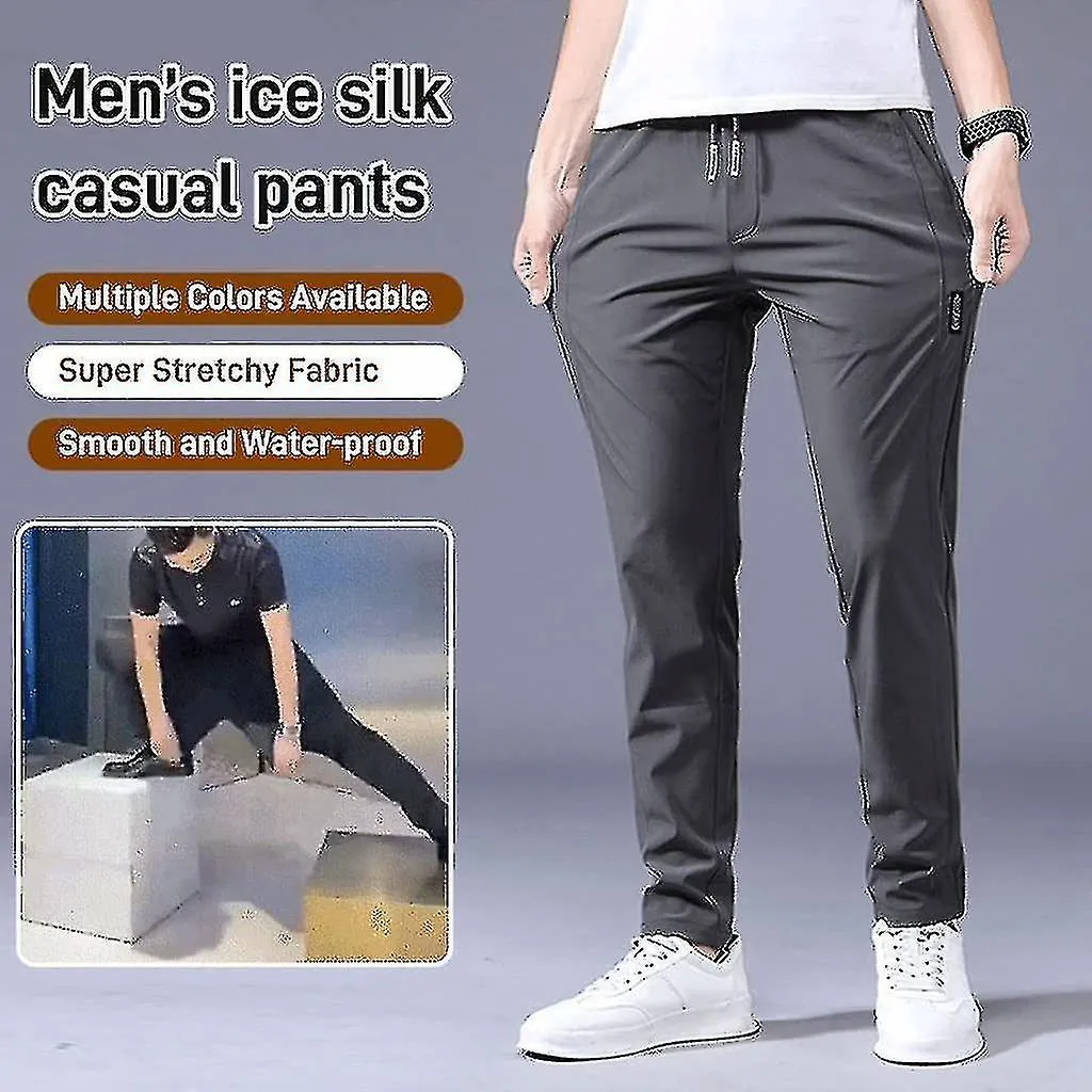 Pantalones elásticos de secado rápido para hombre