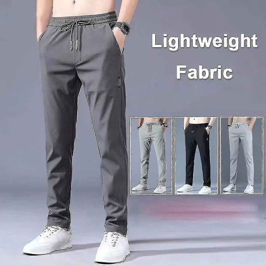 Pantalones elásticos de secado rápido para hombre