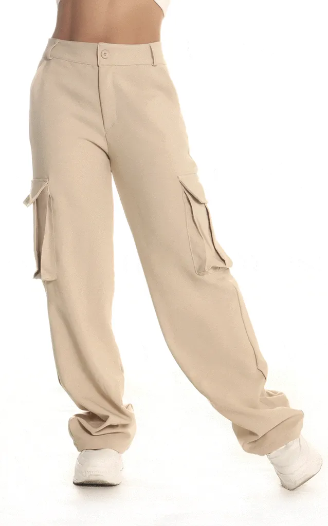 Pantalón Arena Cargo Recto