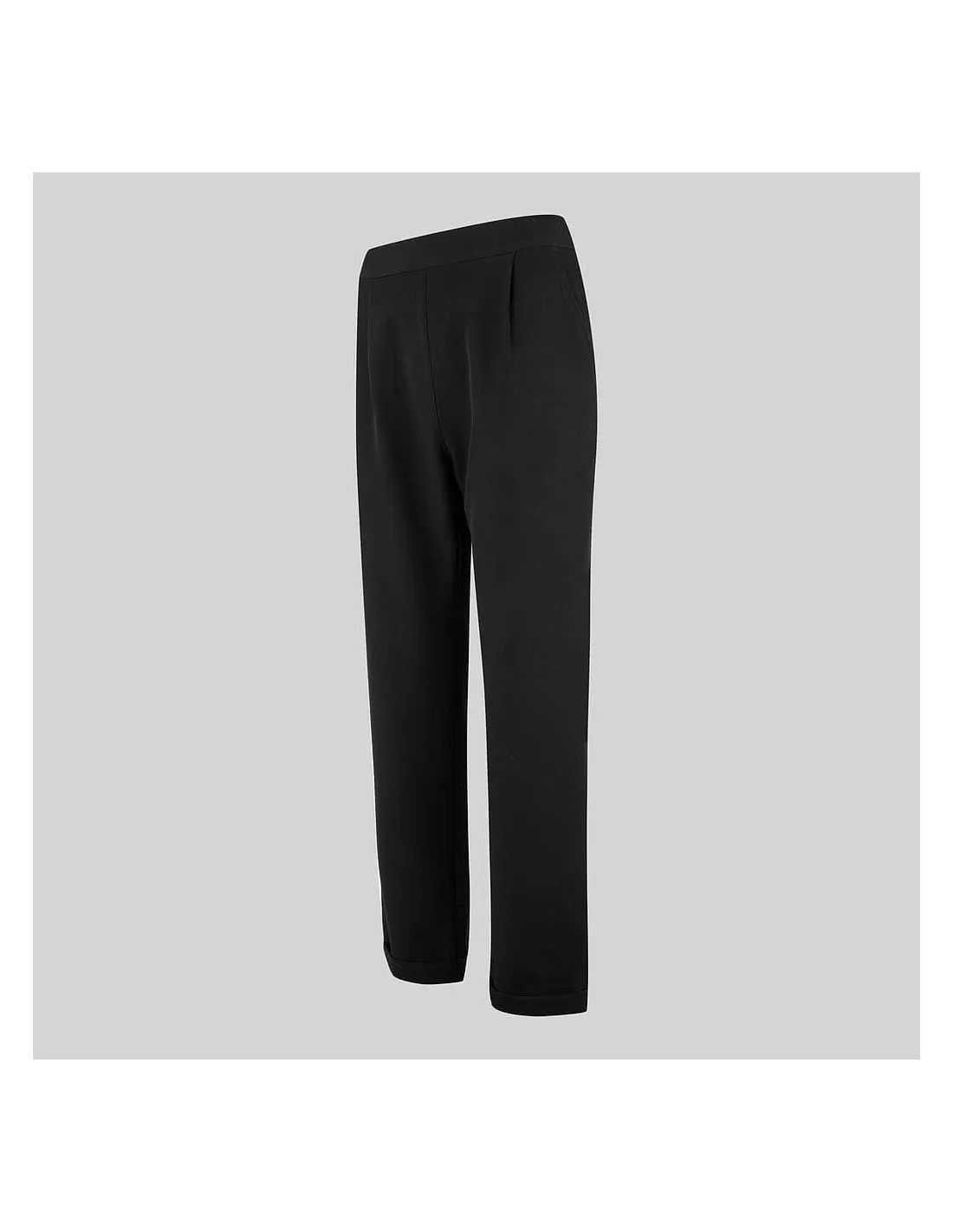 Pantalón bielastico bajo vuelto