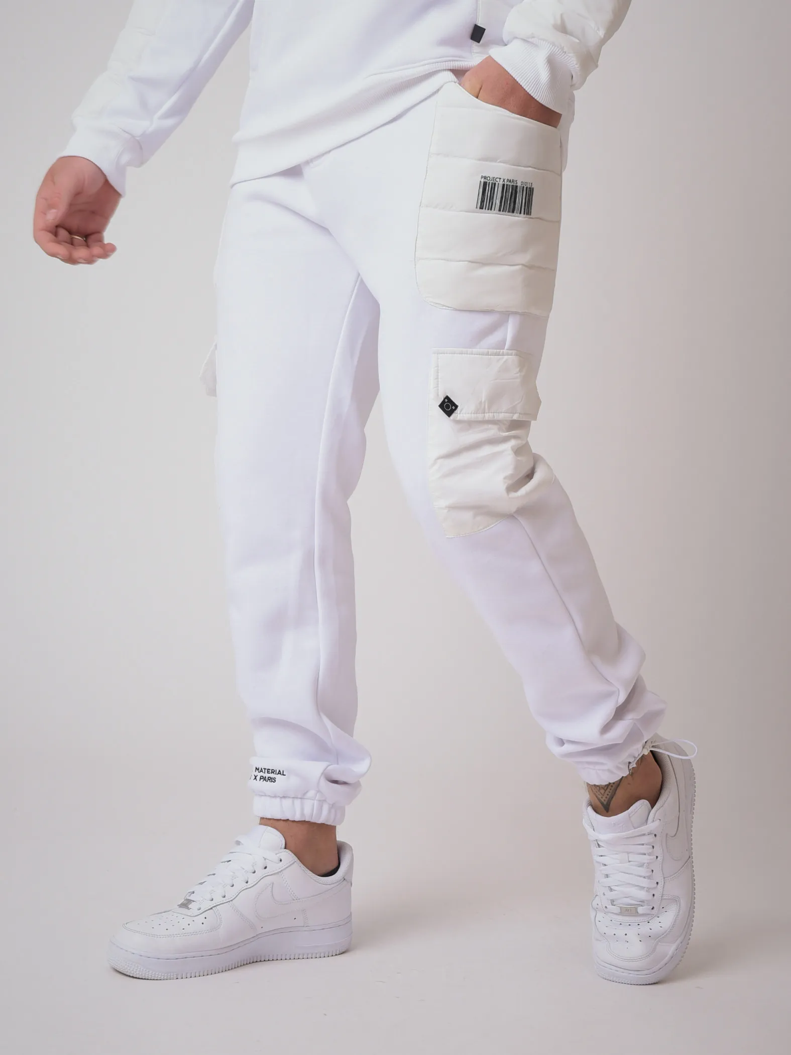 Pantalón de chándal con detalles acolchados