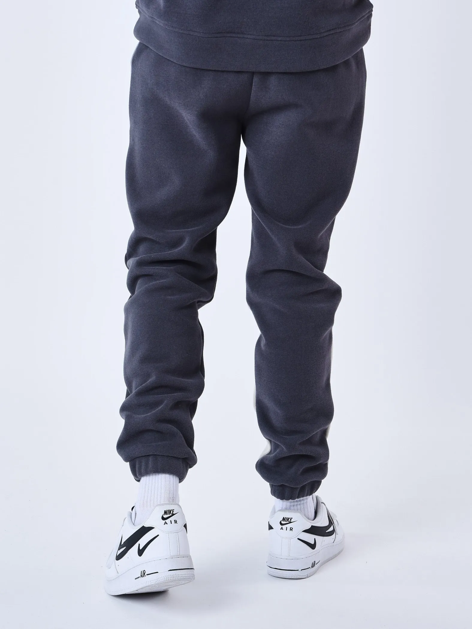 Pantalón de chándal de punto tricolor
