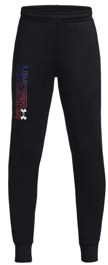 PANTALóN UNDER UA ARMOUR FLEECE GRAPHIC JGRBLK