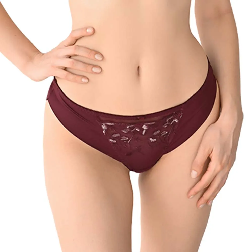 Pantie coordinable con aplicación de encaje 74353 Lady Carnival