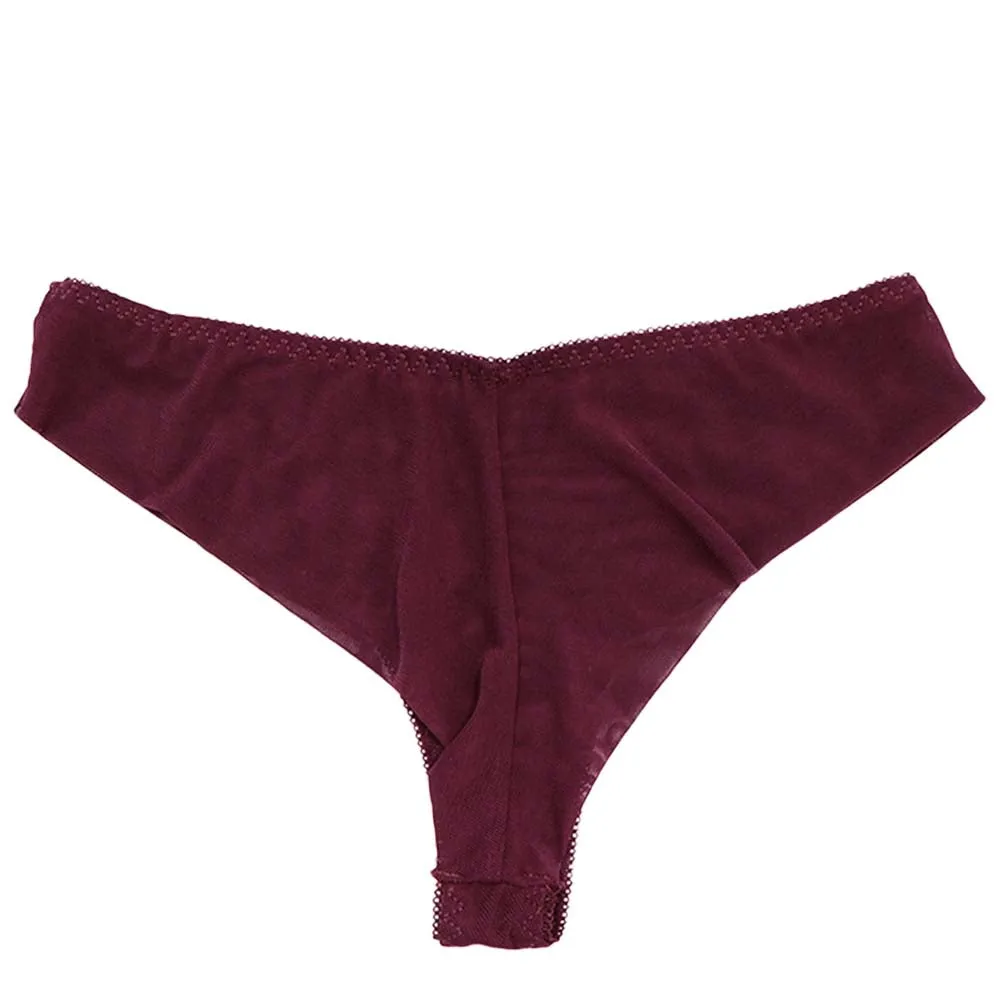 Pantie coordinable con aplicación de encaje 74353 Lady Carnival