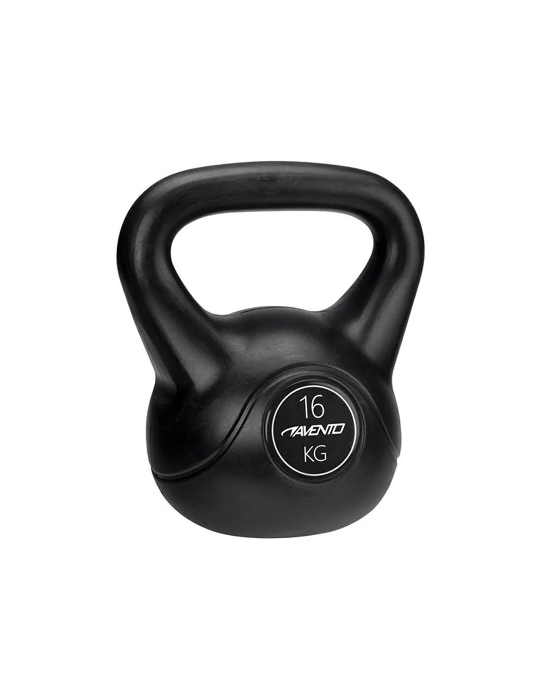 Pesa rusa Avento Kettlebell 16 Kg Negro