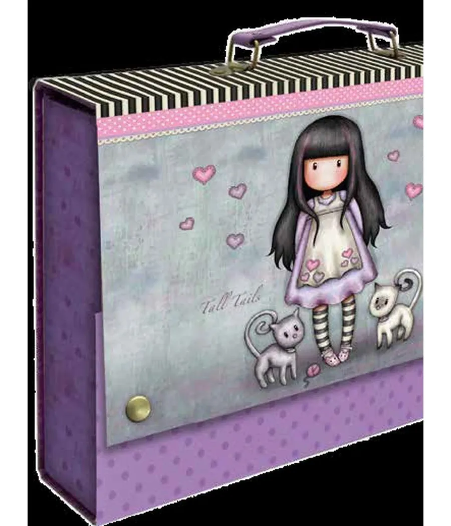 Pijama niña Santoro Tails regalo caja maletín