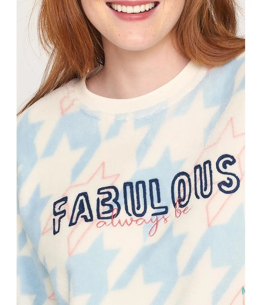 Pijama térmico mujer invierno Muidemi Fabolous coralina puños