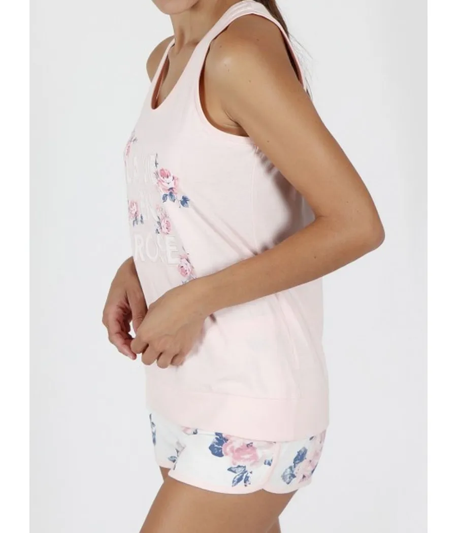 Pijama verano mujer Admas sin mangas La Vie En Rose algodón