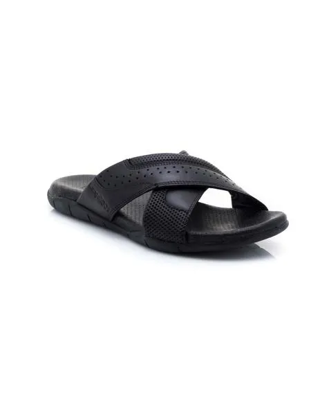 pinky kangaroos 8030 de piel negra para hombre