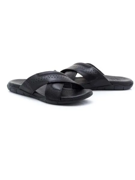 pinky kangaroos 8030 de piel negra para hombre
