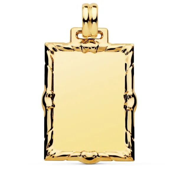 Placa Oro Foto 30 x 24 mm.
