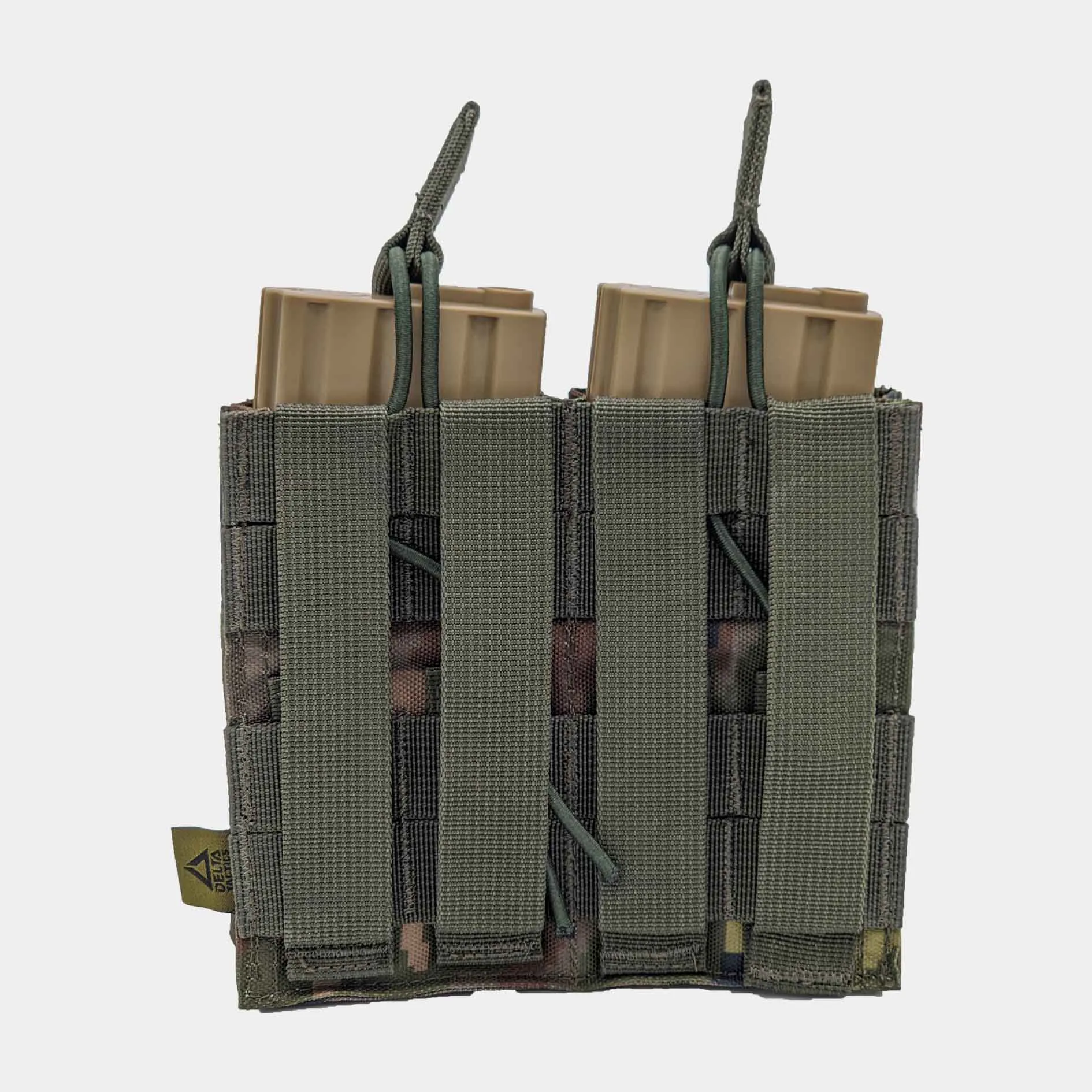 Portacargador doble pixelado boscoso