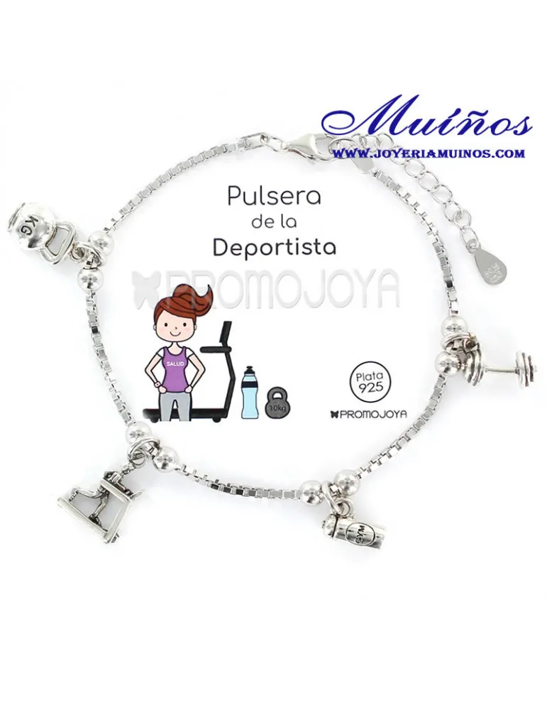 Pulsera de la Deportista plata