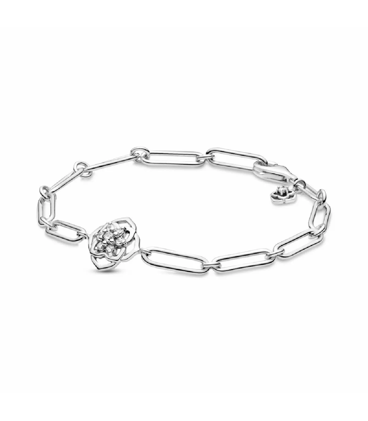 PULSERA PANDORA ESLABONES PéTALOS DE ROSA  599409C01