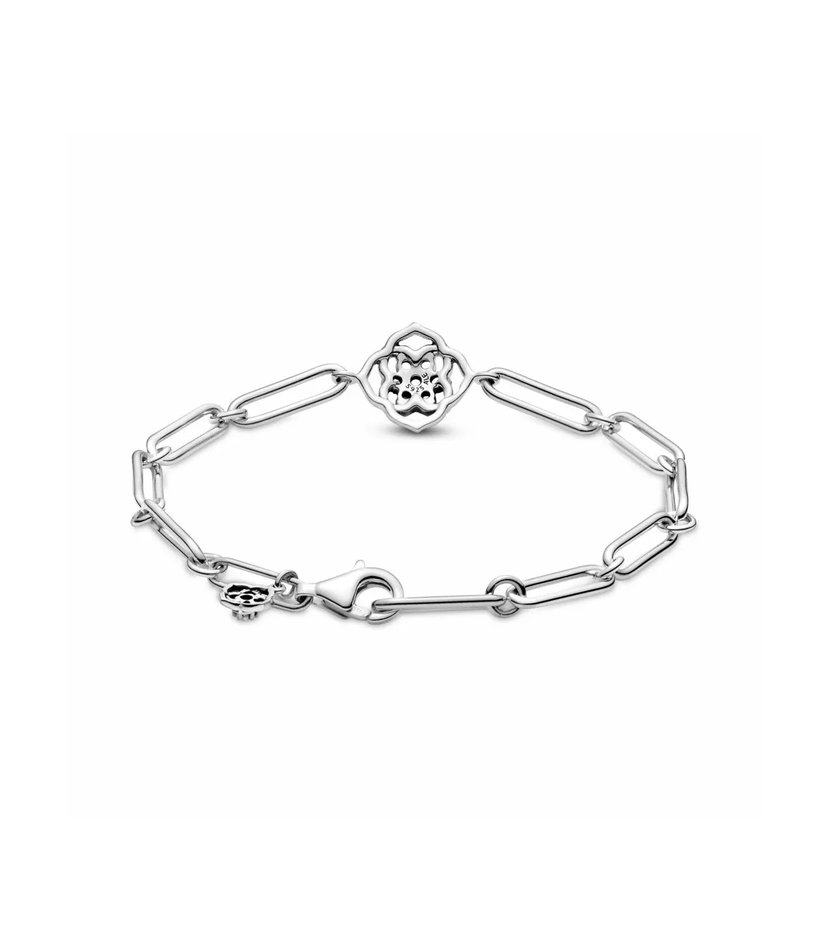 PULSERA PANDORA ESLABONES PéTALOS DE ROSA  599409C01