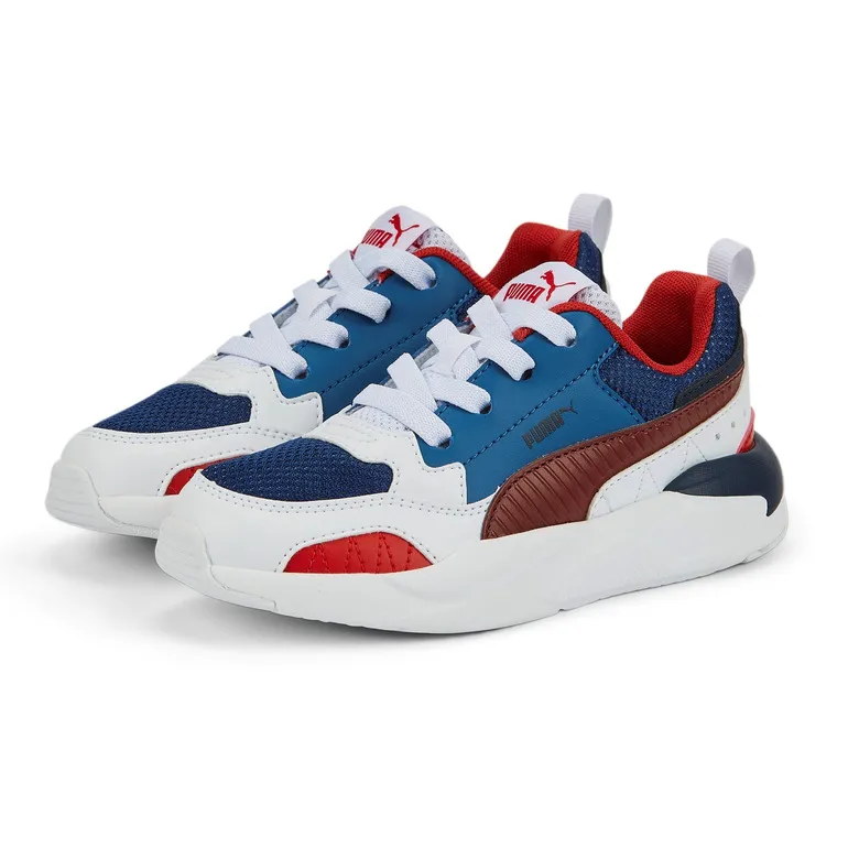 PUMA XRAY 2 SQUARE AC PS "WHITENAVY BLUE"