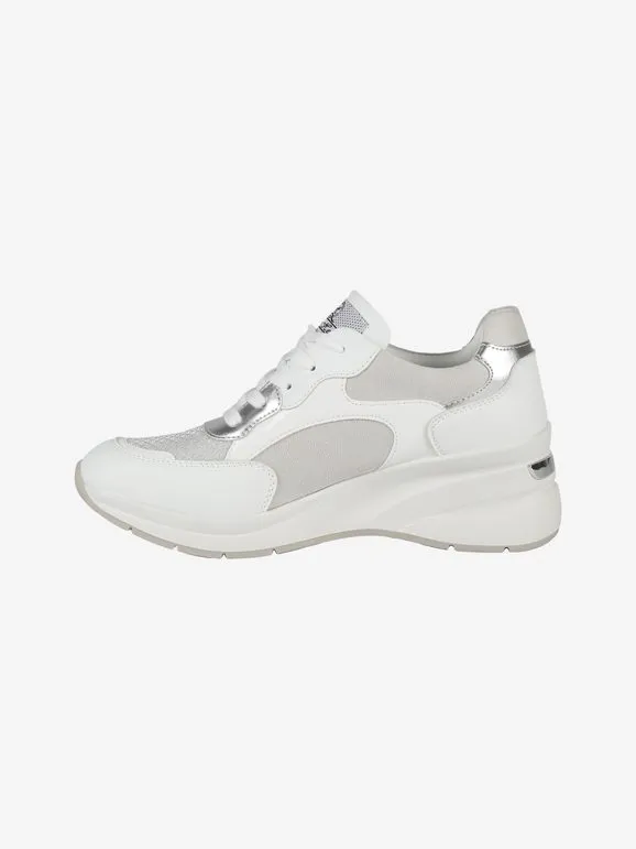 Queen Helena Zapatillas de mujer con cordones y cuña.