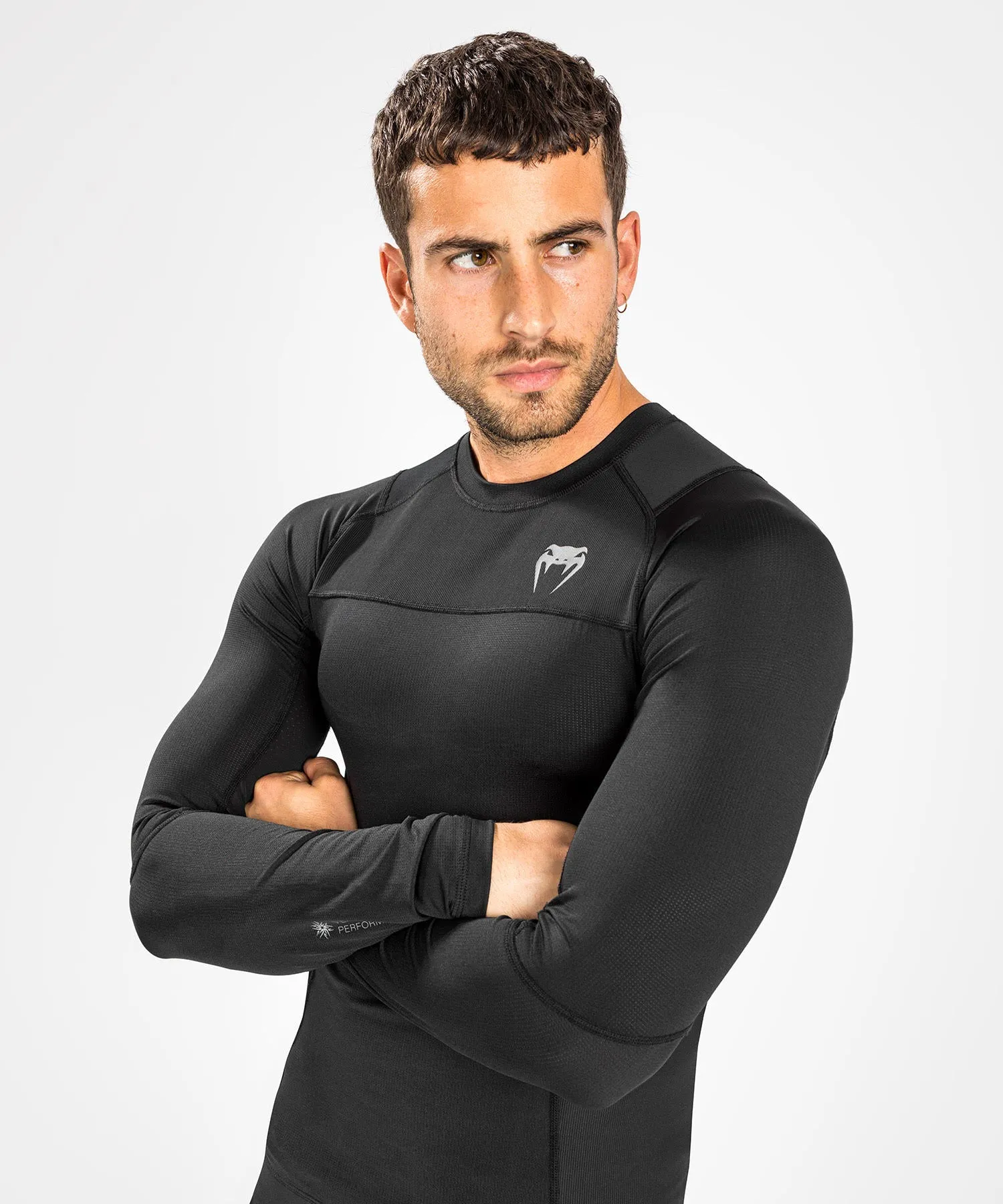 RASHGUARD DE MANGA LARGA VENUM GFIT AIR  NEGRO