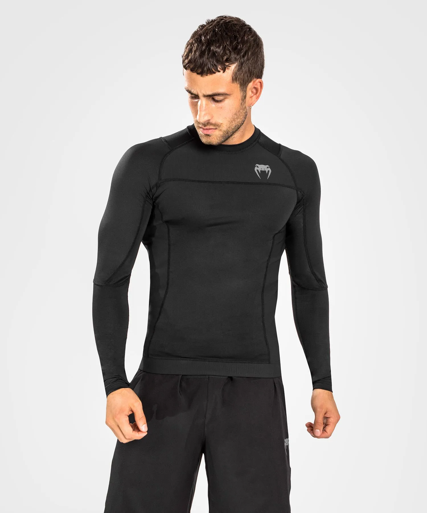 RASHGUARD DE MANGA LARGA VENUM GFIT AIR  NEGRO