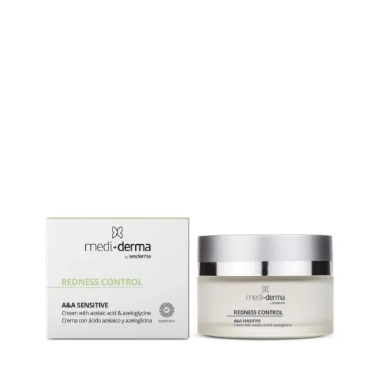 REDNESS CONTROL. A&A SENSITIVE CREAM  MEDIDERMA
