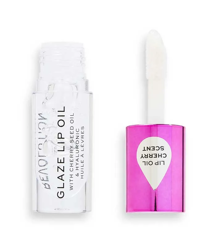 REVOLUTION  ACEITE PARA LABIOS GLAZE OIL  LUST CLEAR