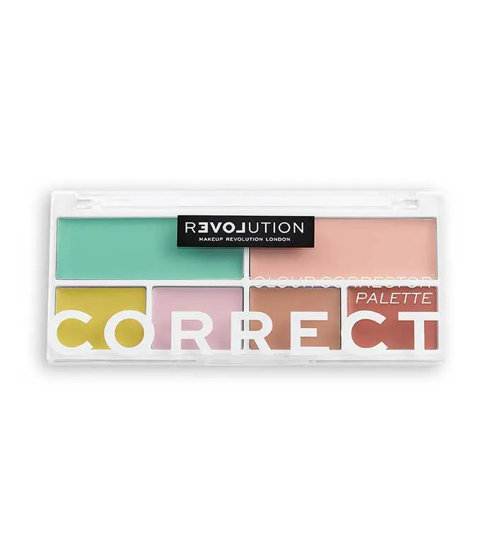 REVOLUTION RELOVE  PALETA DE CORRECTORES CORRECT ME  NEUTRAL
