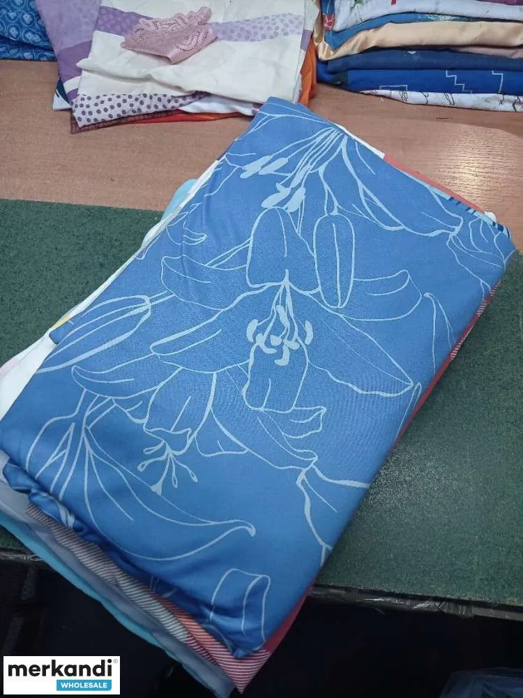 Ropa de cama clasificada en juegos y mix de toallas, 1º grado (A), venta al por mayor por peso