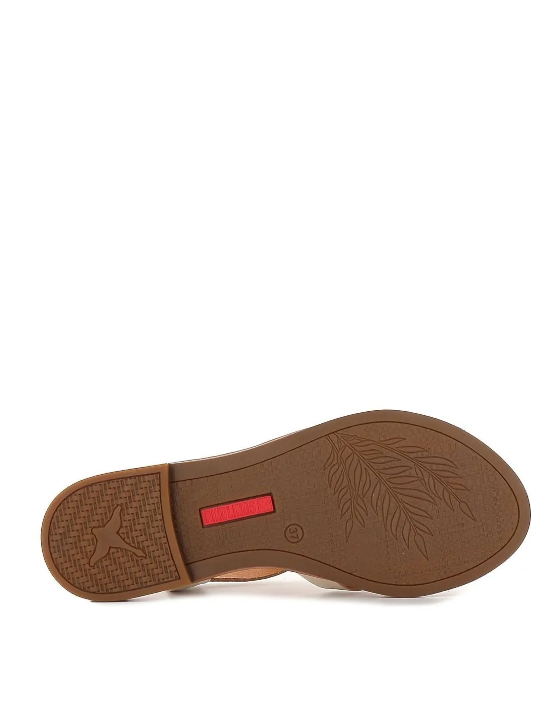 Sandalia plana de tiras multicolor para mujer Pikolinos