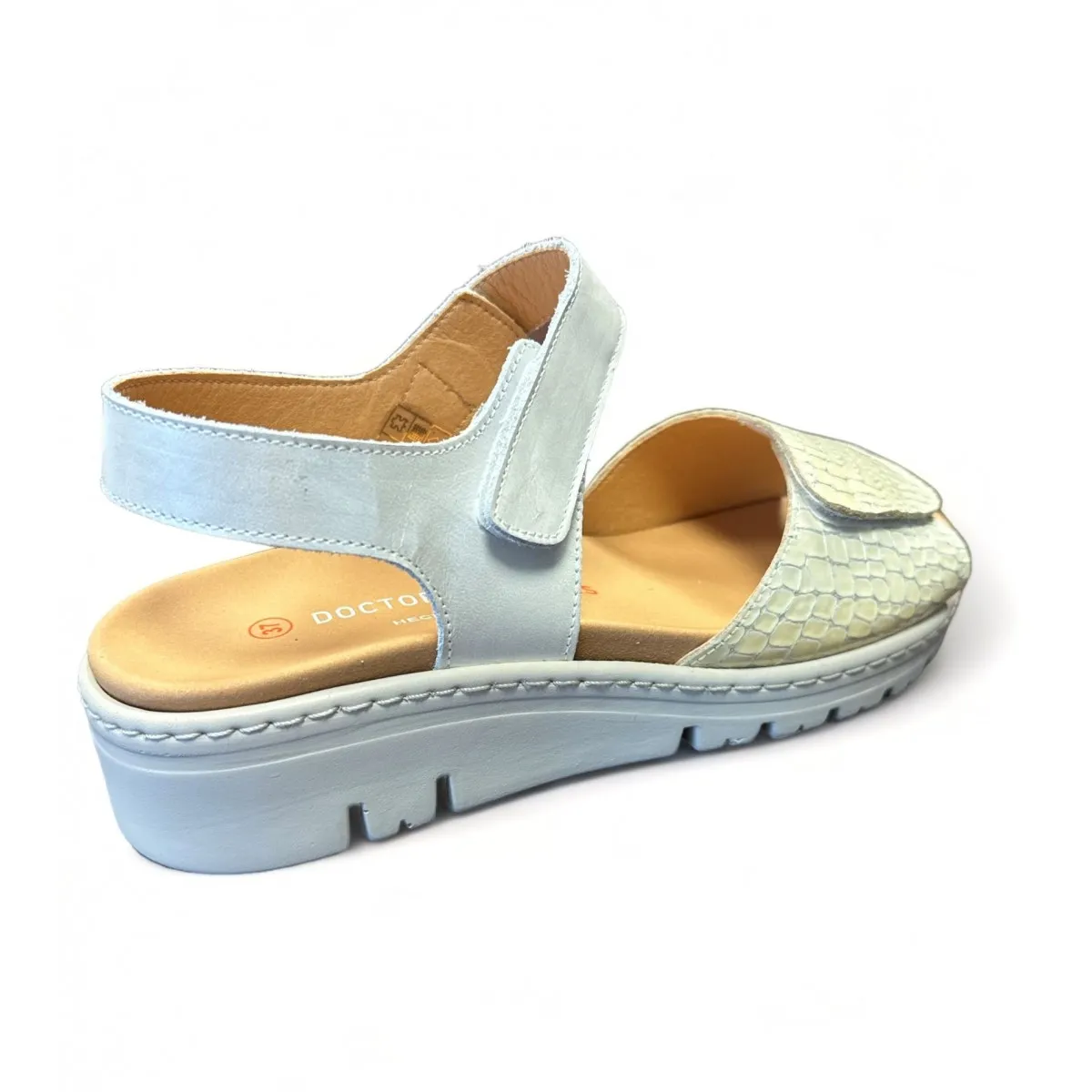 Sandalia velcro ancho especial mujer Doctor Cutillas Doc36139
