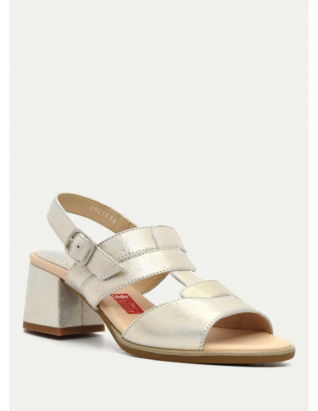 SANDALIAS CALLAGHAN 29211 PLATINO 