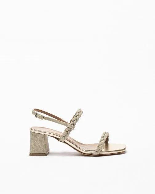 Sandalias de tacón alto PROF 233L Dorado