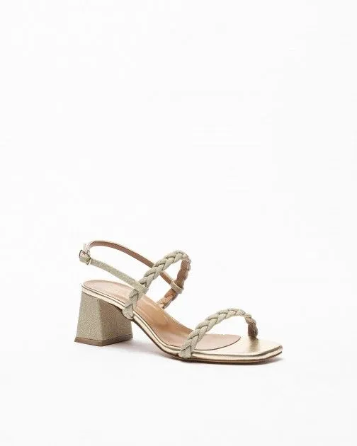 Sandalias de tacón alto PROF 233L Dorado