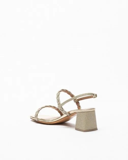 Sandalias de tacón alto PROF 233L Dorado