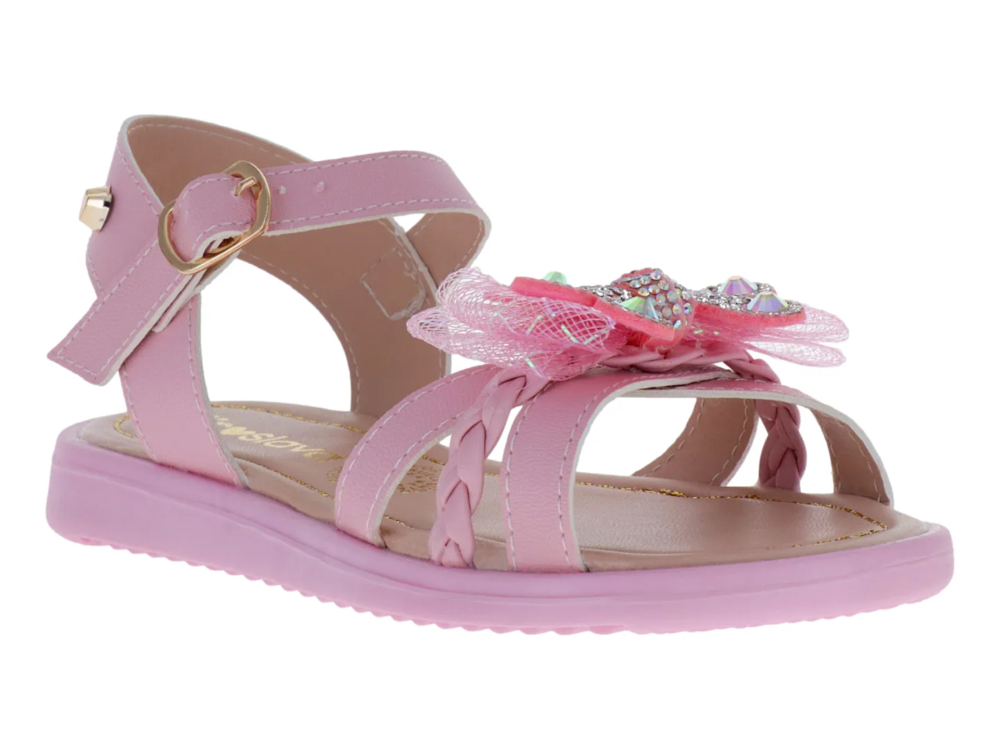 Sandalias Miroslava 1522 Rosa Para Niña