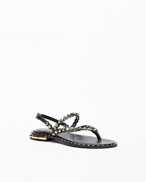 SANDALIAS PLANAS EXé VF20563 NEGRO