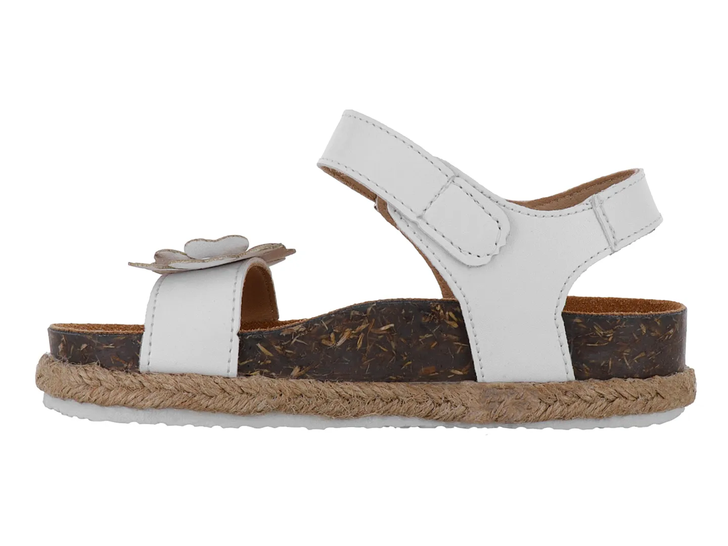 Sandalias Rilo 4155 Blanco Para Niña