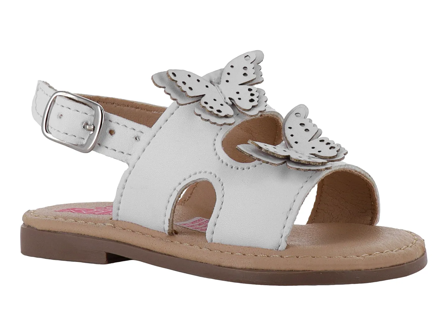 Sandalias Rilo 4639 Blanco Para Niña