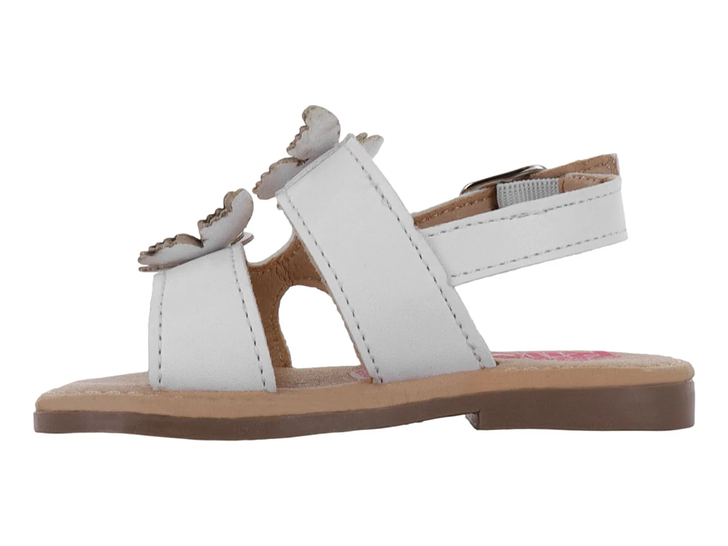 Sandalias Rilo 4639 Blanco Para Niña