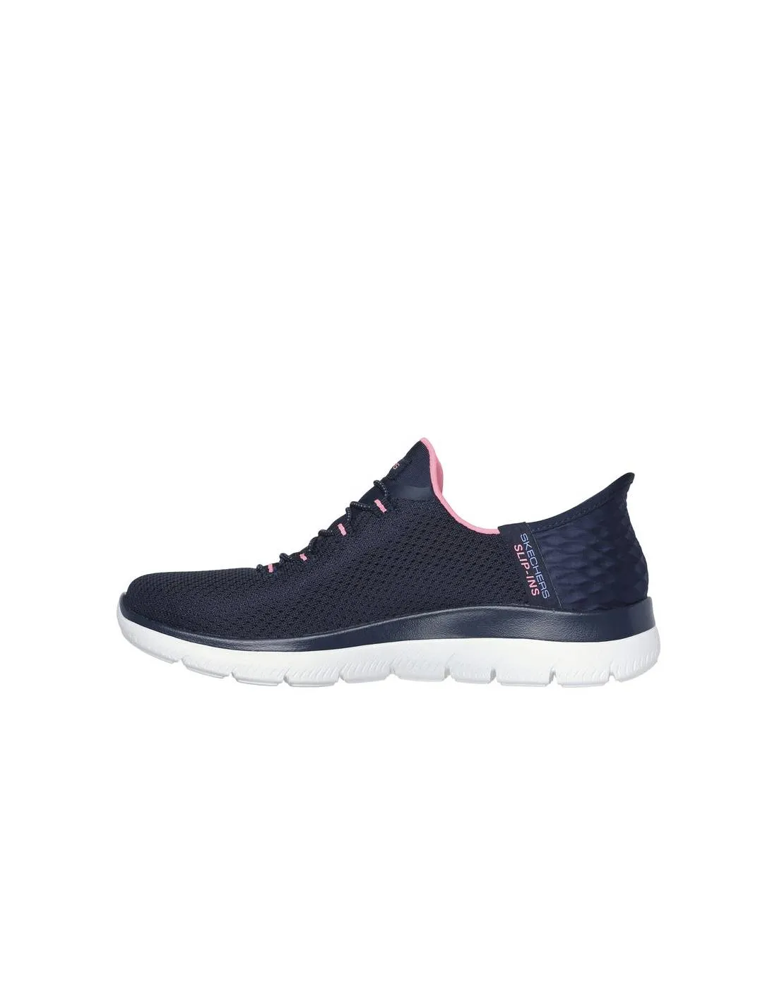 SKECHERS  DEPORTIVAS MUJER DIAMOND DREAM NAVY PINK